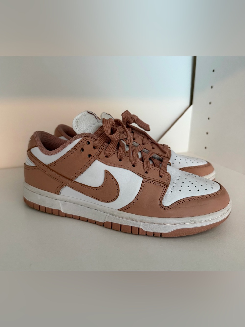 Women’s Nike Dunk Lot in Rose and White